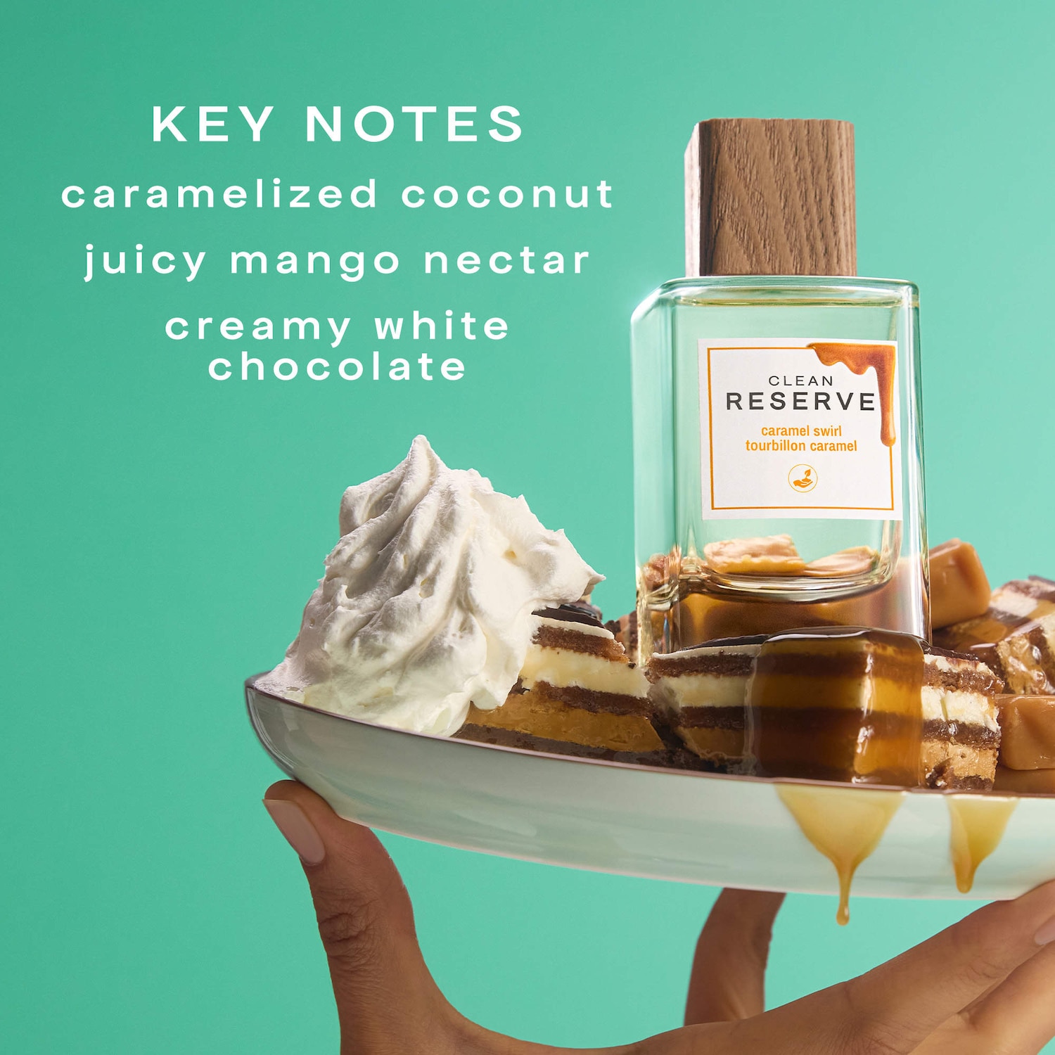 Caramel Swirl Eau de Parfum with White Musk - CLEAN RESERVE | Sephora