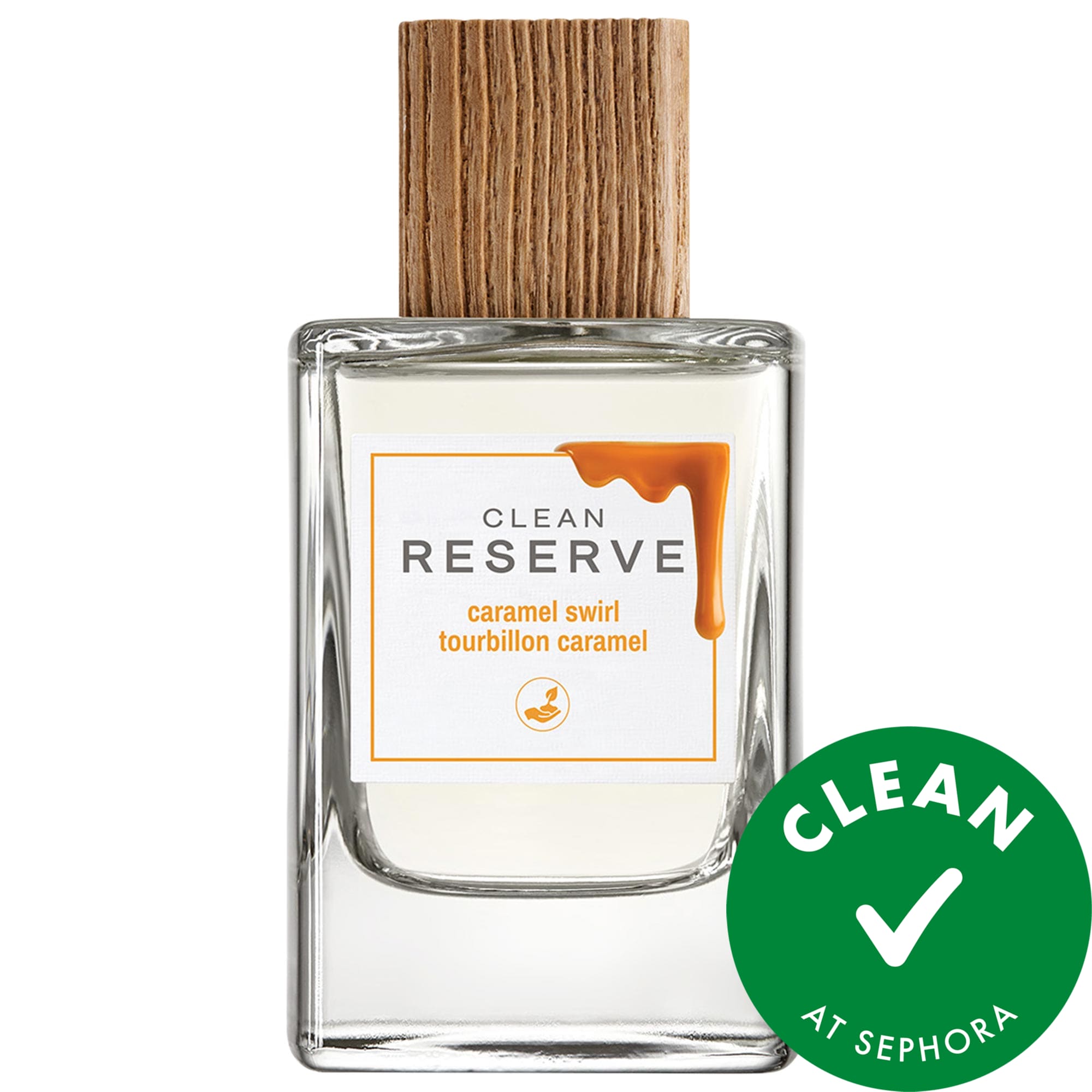 CLEAN RESERVE Caramel Swirl Eau de Parfum with White Musk 3.4 OZ/100 ML eau de parfum spray