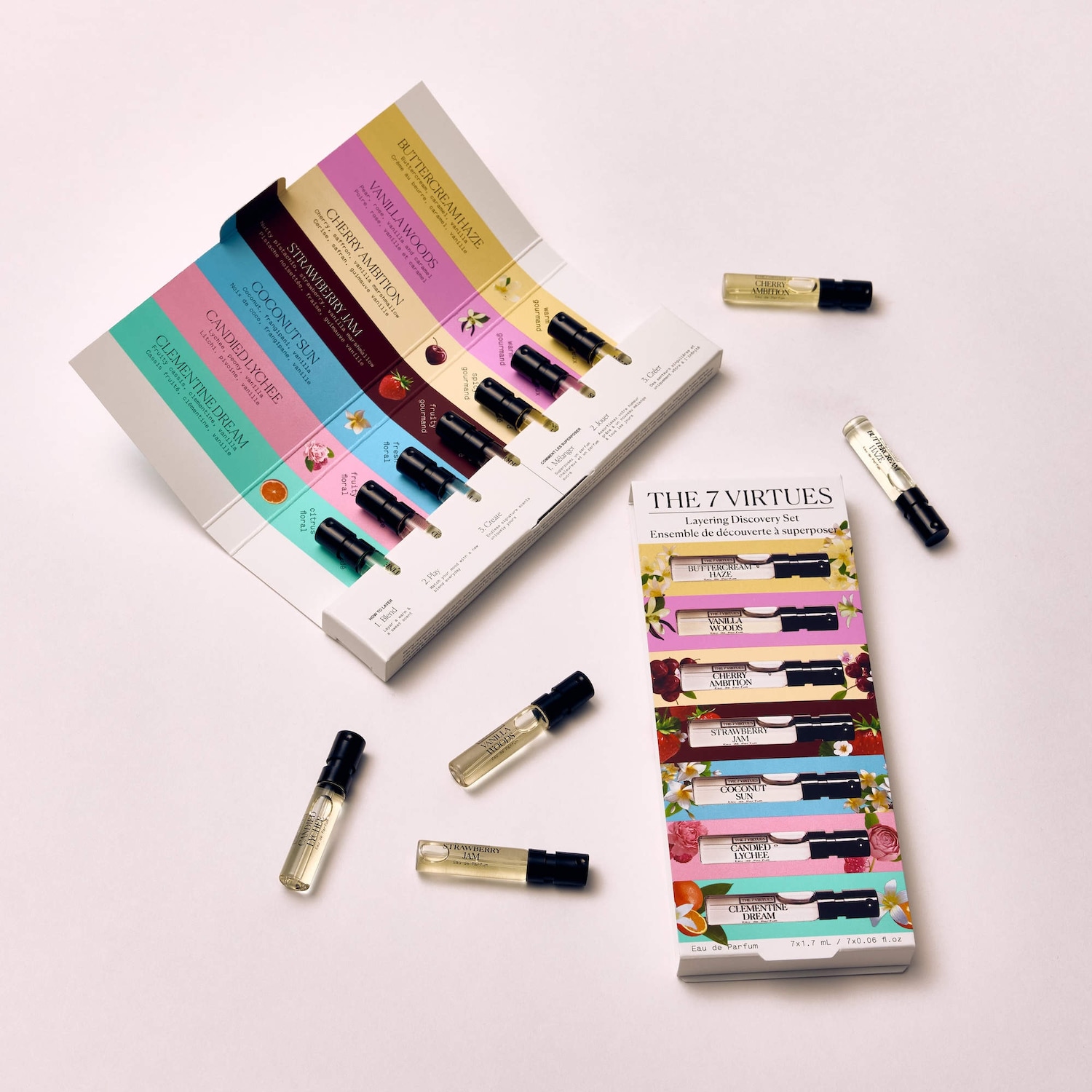 Perfume Layering Discovery Sampler Set - The 7 Virtues | Sephora