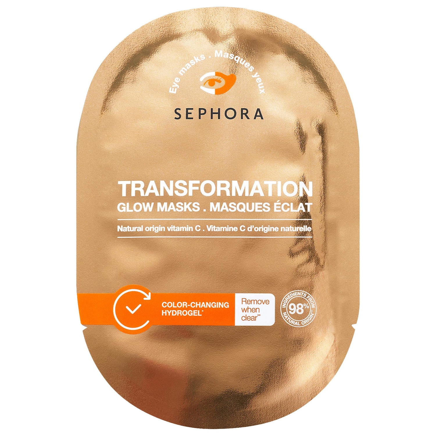 Маска для кожи вокруг глаз с витамином C для сияния Sephora Collection Transformation Glow — фото 1