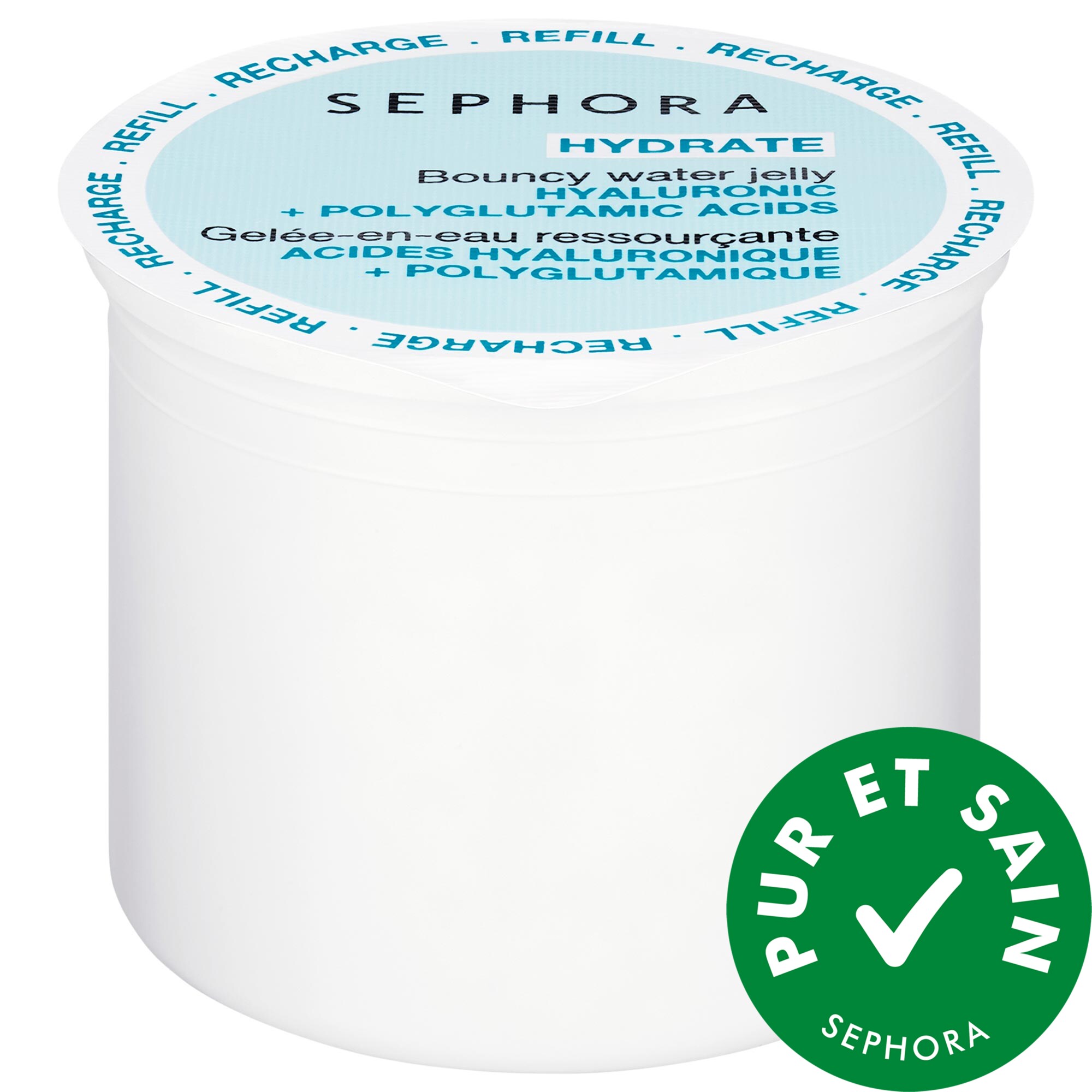 SEPHORA COLLECTION HYDRATE - gelée d'eau rebondissante avec acides hyaluronique et polyglutamique 50 ml/1.69 oz
