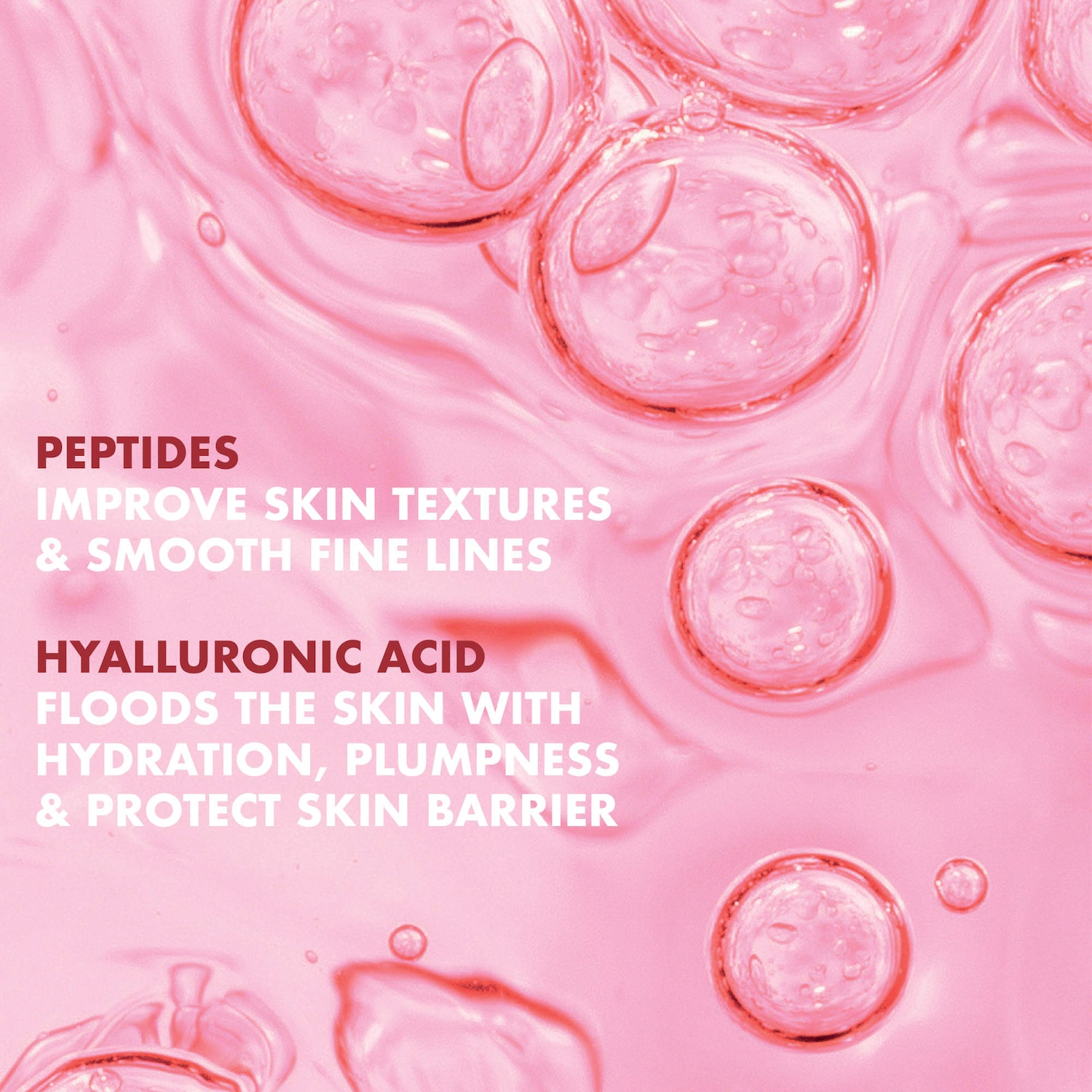 Lift & Firm - Plumping Day Cream with Peptides + Hyaluronic Acid 5