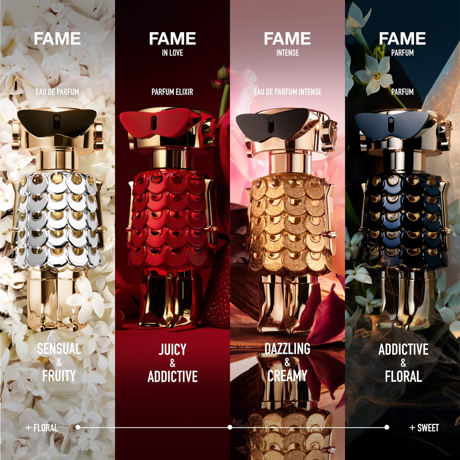 Fame in Love Parfum Elixir with Strawberry - Rabanne | Sephora