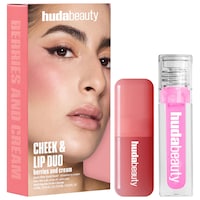 HUDA BEAUTY - Berries and Cream Cheek and Lip Duo
