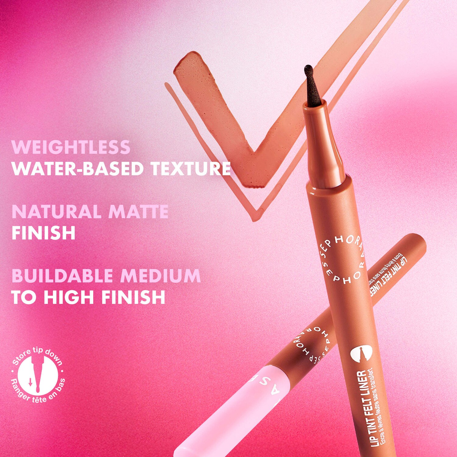 Lip Tint Felt Lip Stain & Liner - SEPHORA COLLECTION | Sephora