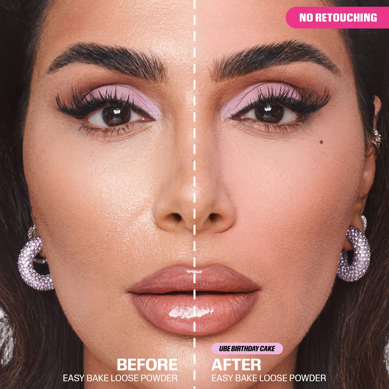 Mini Easy Bake Loose Baking & Setting Powder - HUDA BEAUTY | Sephora