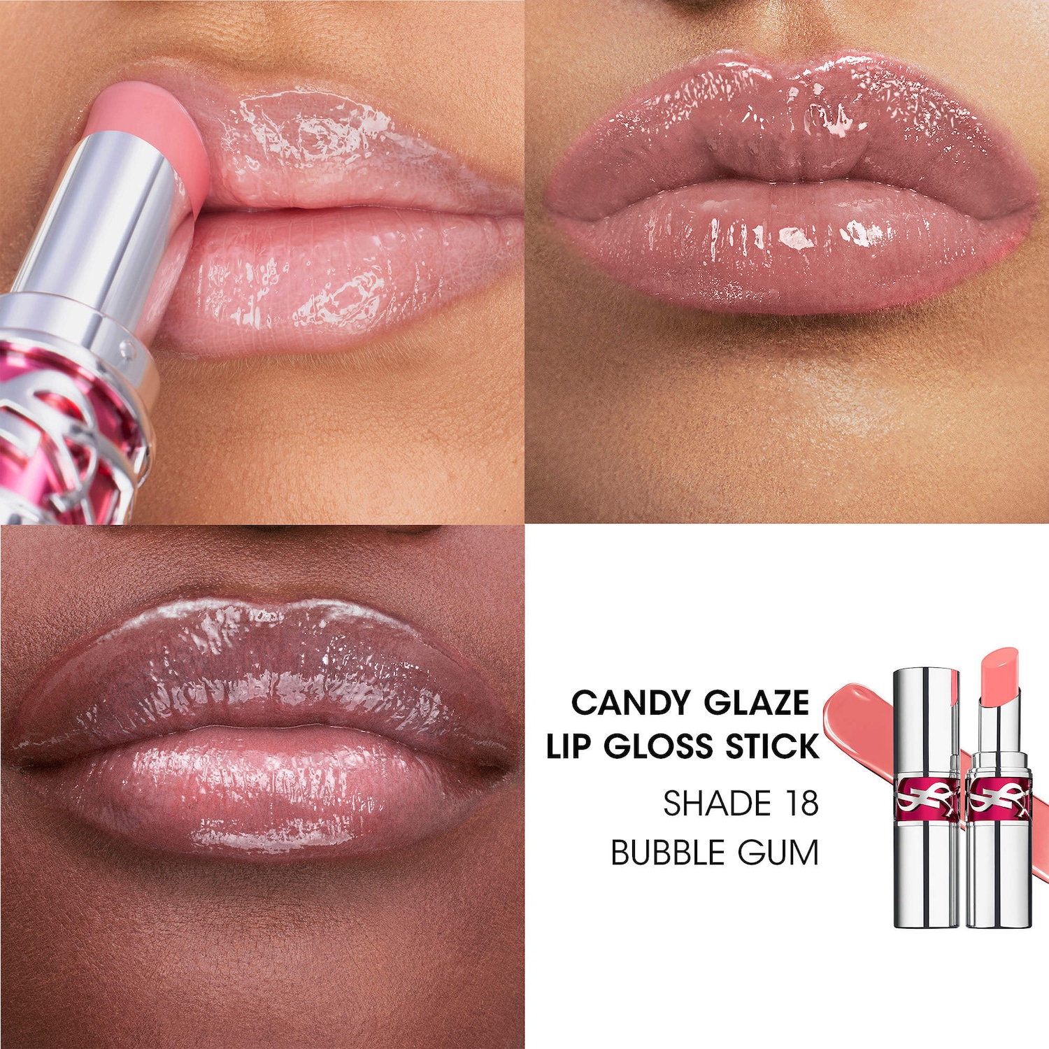 YSL Candy Glaze Lip Gloss Stick 2