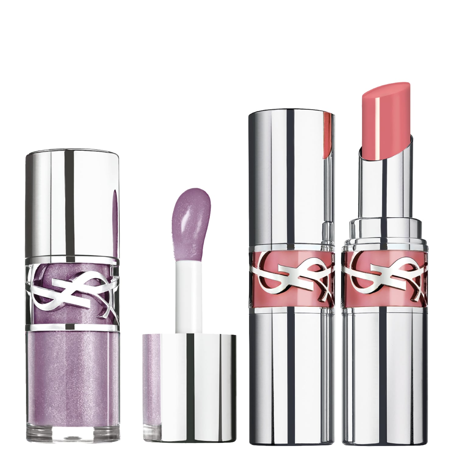 YSL Loveshine Lip Oil Stick & Plumping Gloss Duo Gift Set - Yves