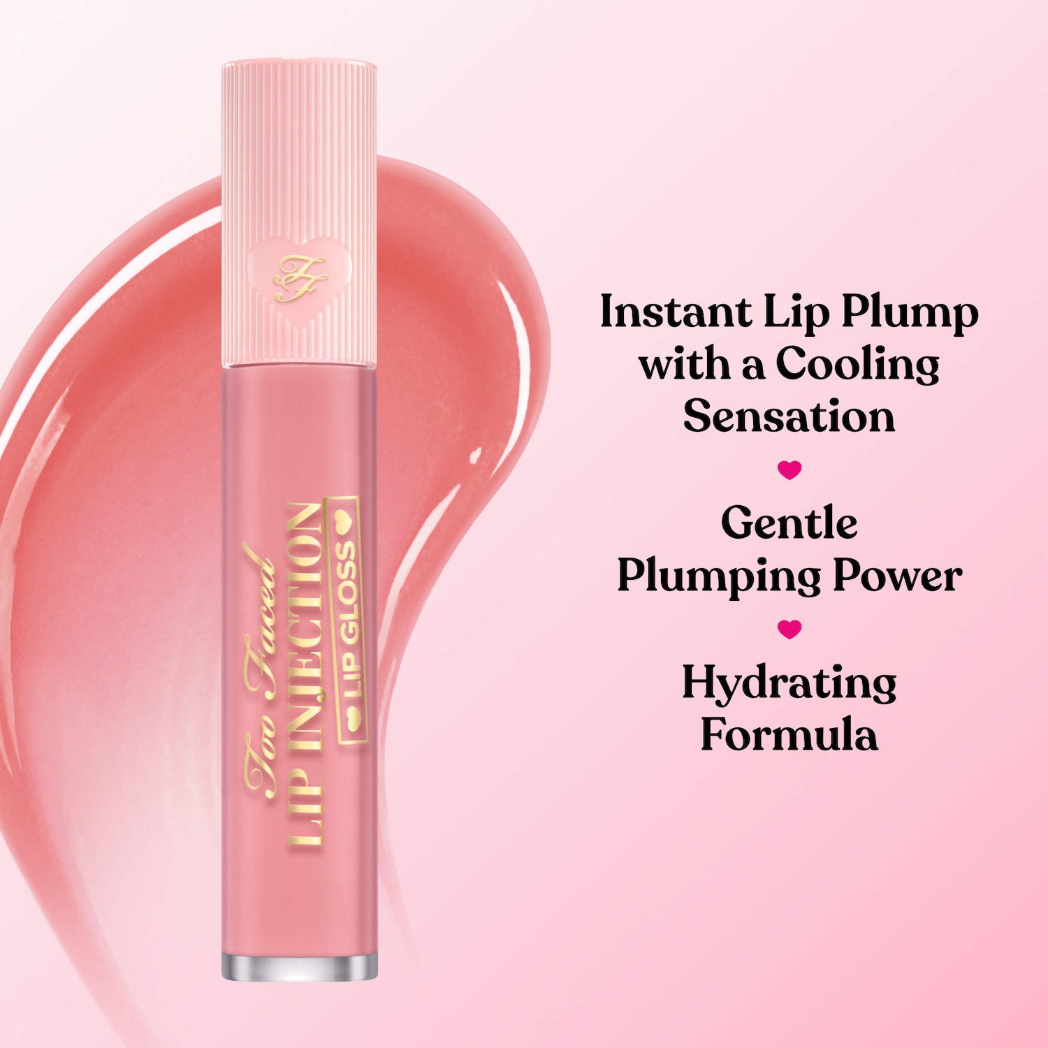 Lip Injection Cooling Instant Lip Plumper Gloss - Too Faced | Sephora