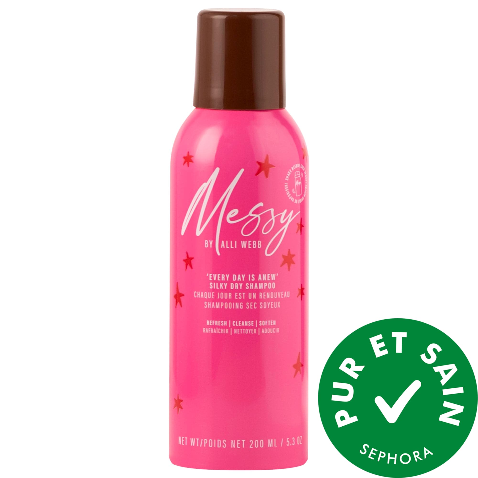 Messy by Alli Webb Shampoing sec soyeux ‘Every Day is Anew' 5.3 oz/200 mL