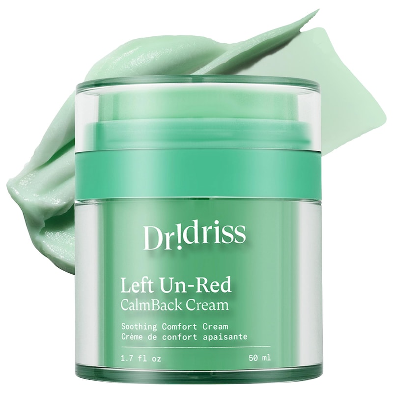 Left Un-Red CalmBack Nightly Rescue Face Cream for Redness and Disrupted Skin Barrier