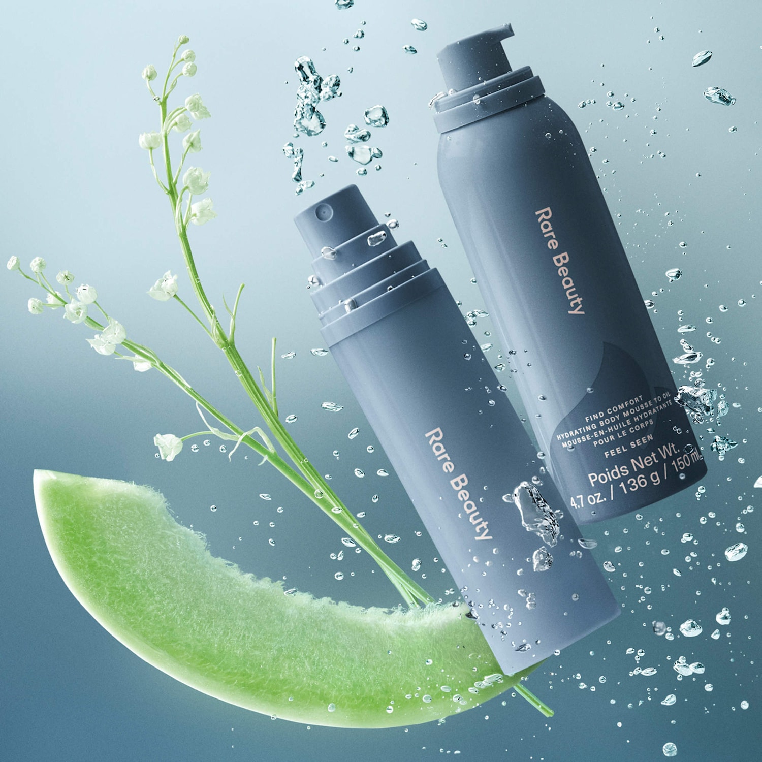 Rare Beauty Find Comfort Body Mousse to Oil - Thumbnail 4
