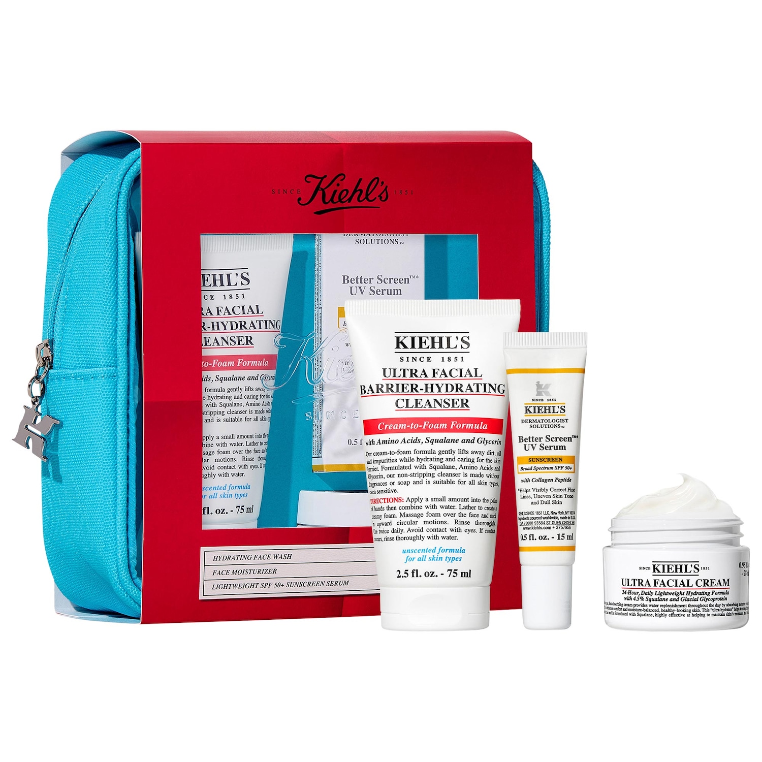 Kiehl's Since 1851 Набор по уходу за кожей Kiehl's Destination Radiant — фото 1