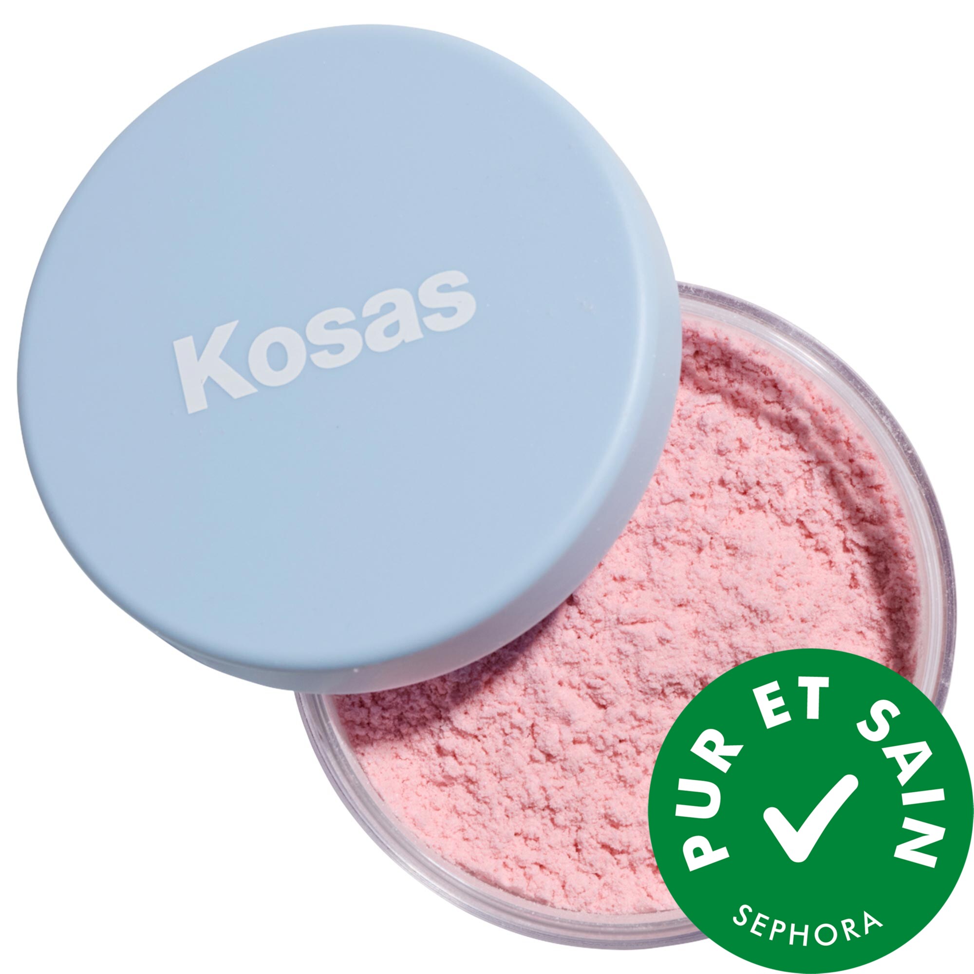 Kosas Mini Cloud Set Loose Translucent Talc-Free Setting + Blurring Powder Translucent Candy 0.21 oz/6 g