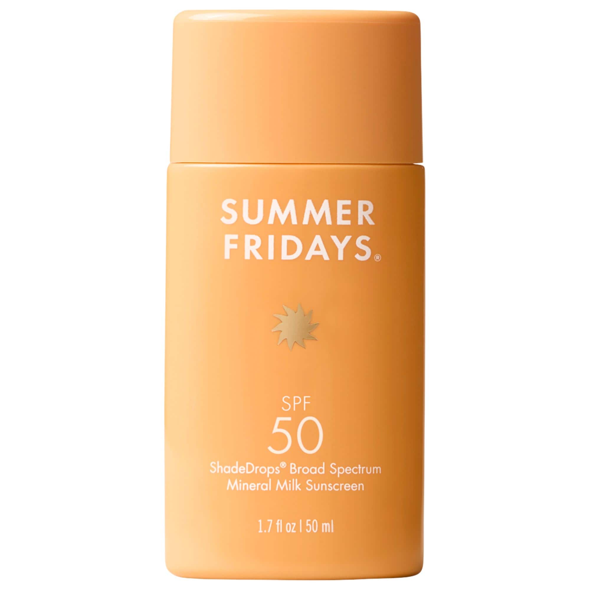 ShadeDrops Broad Spectrum SPF 50 Daily Mineral Milk Sunscreen