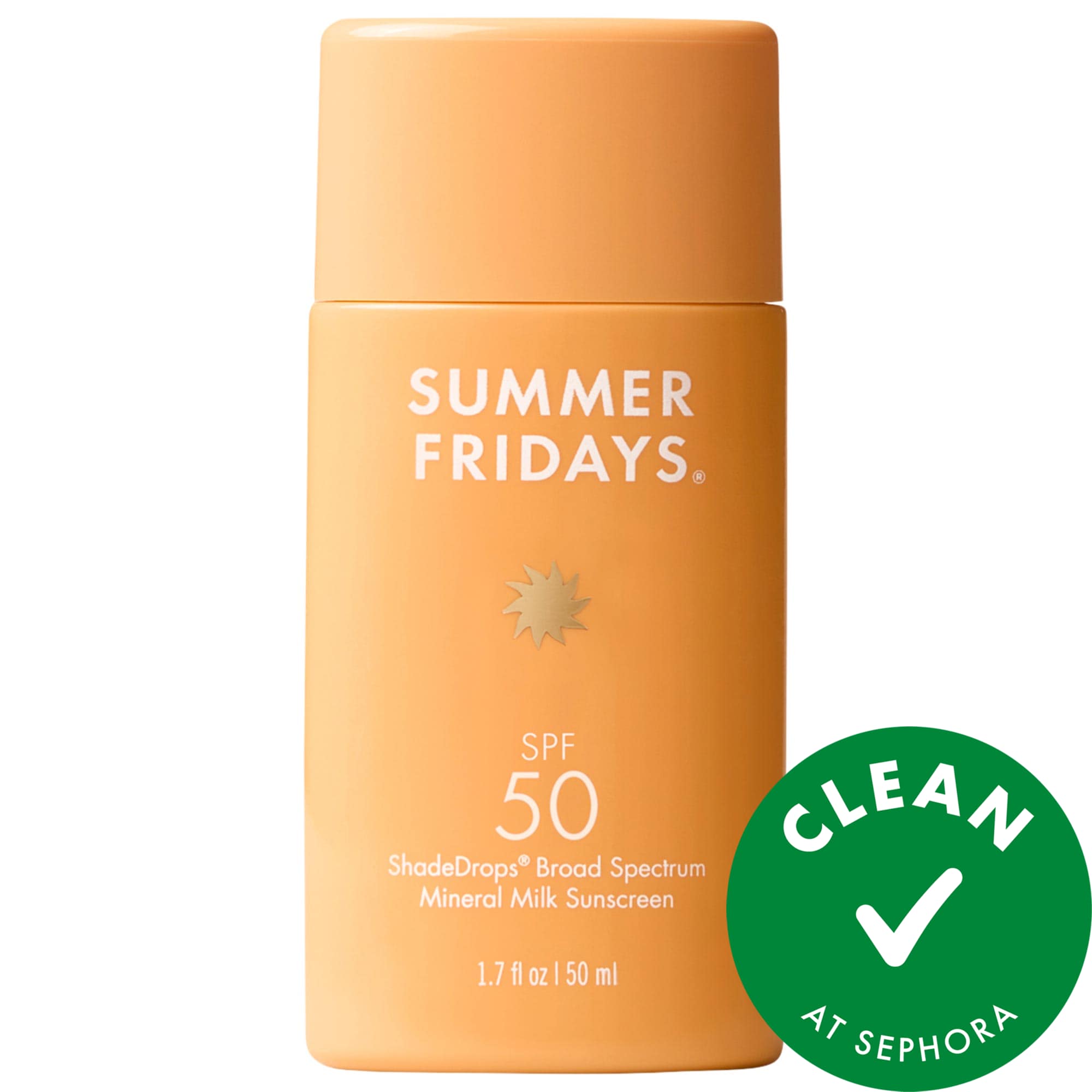 Thumbnail of Summer Fridays ShadeDrops Broad Spectrum SPF 50 Daily Mineral Milk Sunscreen 1.7 oz/50 ml