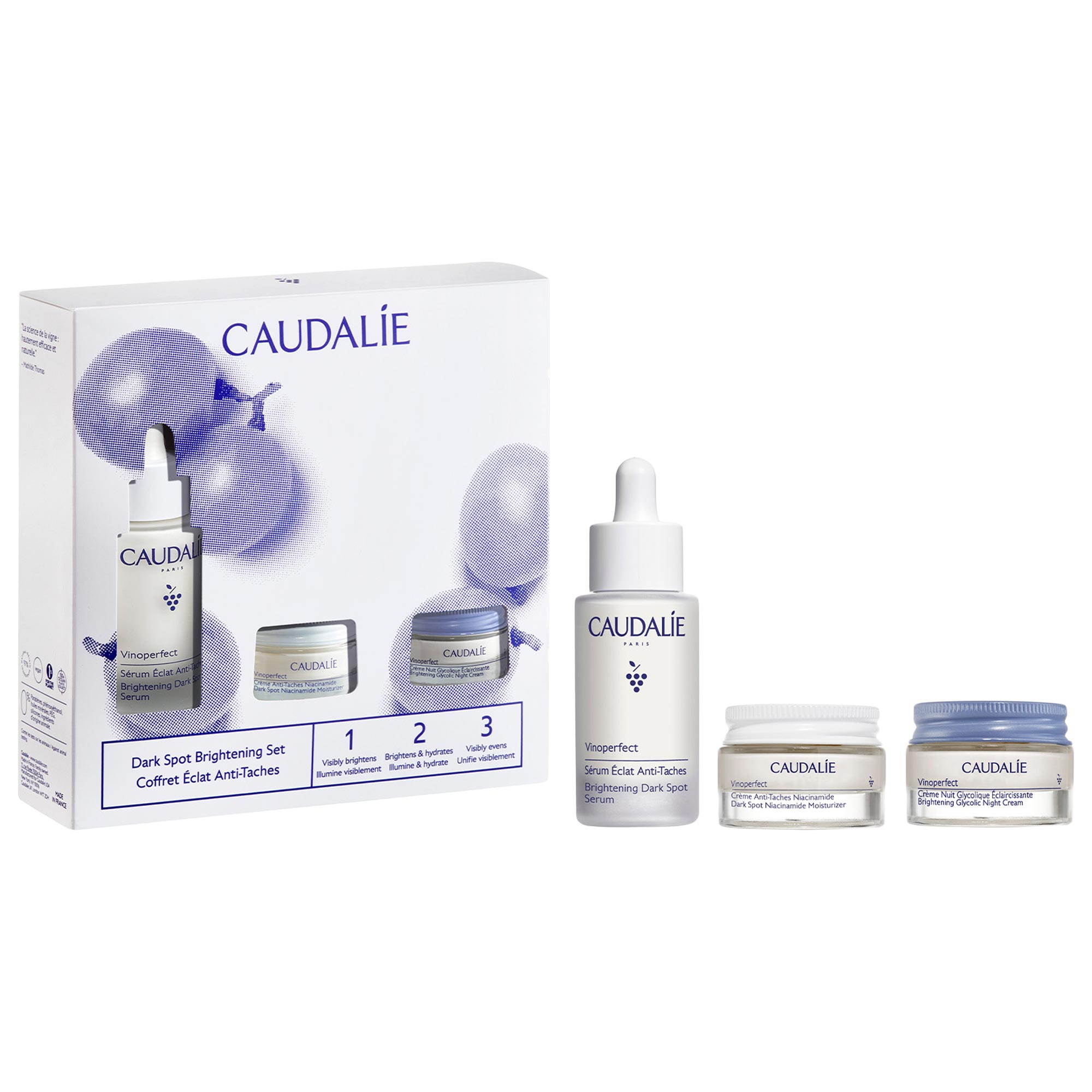 Vinoperfect Brightening Set for Dark Spots and Uneven Skin Tone