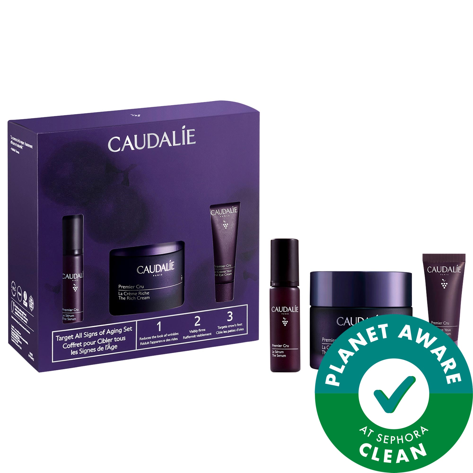 Thumbnail of Caudalie Premier Cru Anti-Aging Set for Fine Lines and Wrinkles
