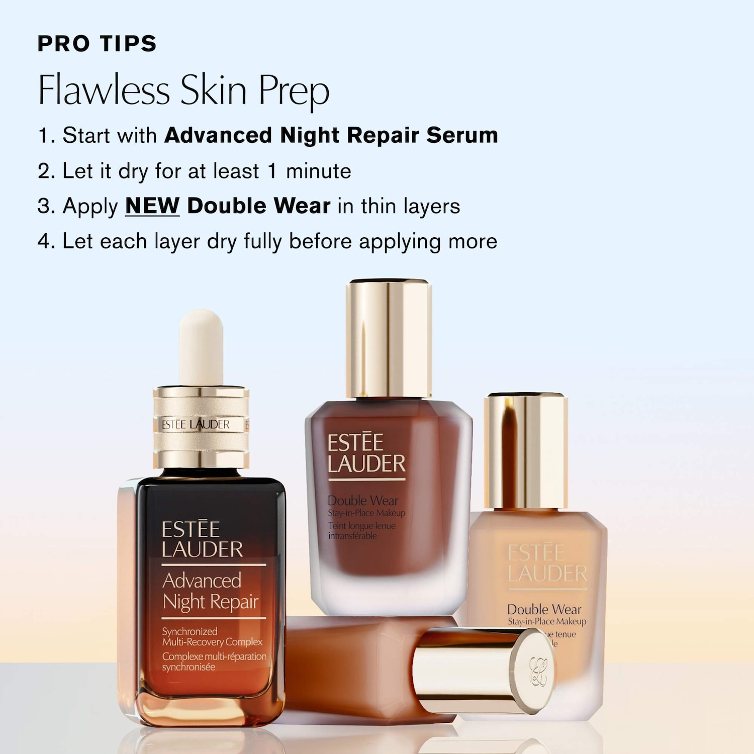 NEW Double Wear Stay-in-Place Lightweight Matte Foundation with