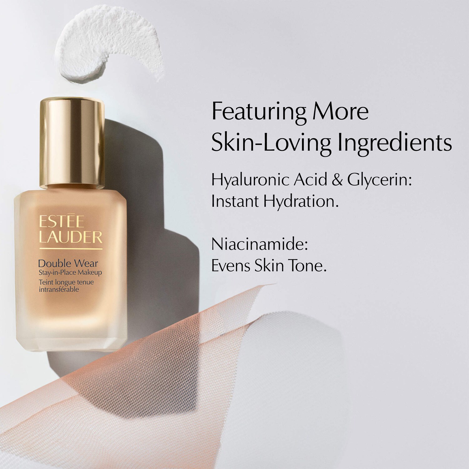 NEW Double Wear Stay-in-Place Lightweight Matte Foundation with