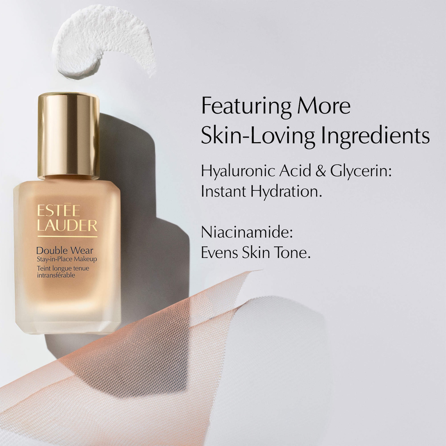 NEW Double Wear Stay-in-Place Lightweight Matte Foundation with
