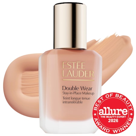 NEW Double Wear Stay-in-Place Lightweight Longwear Matte Foundation with 36H Wear 3C2 Pebble