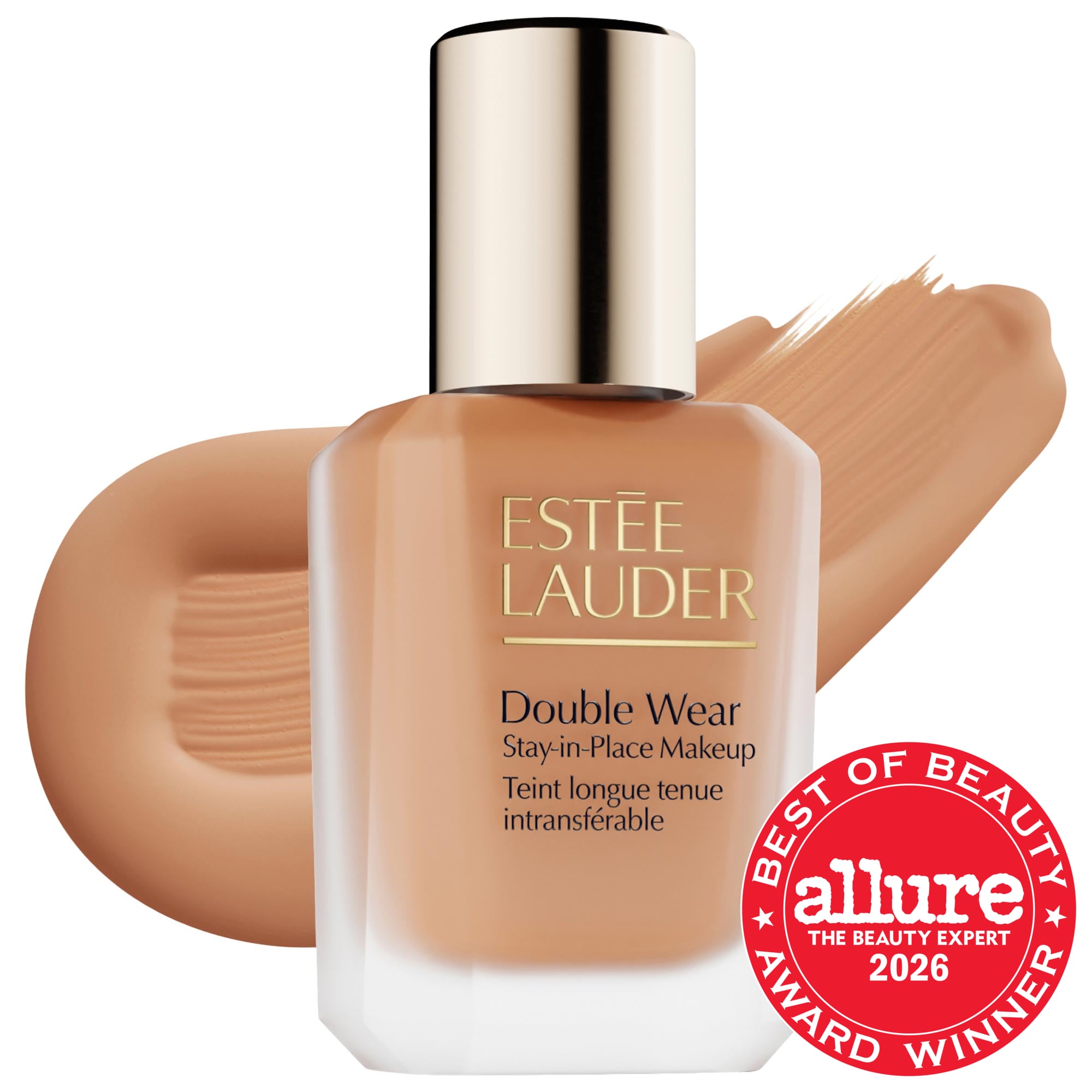 NEW Double Wear Stay-in-Place Lightweight Longwear Matte Foundation with 36H Wear 4N2 Spiced Sand