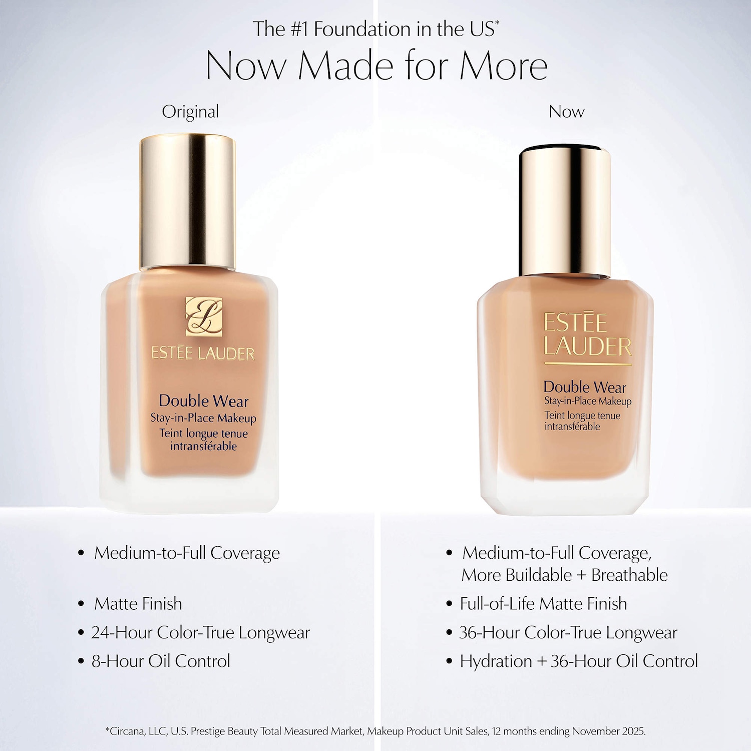 NEW Double Wear Stay-in-Place Lightweight Longwear Matte