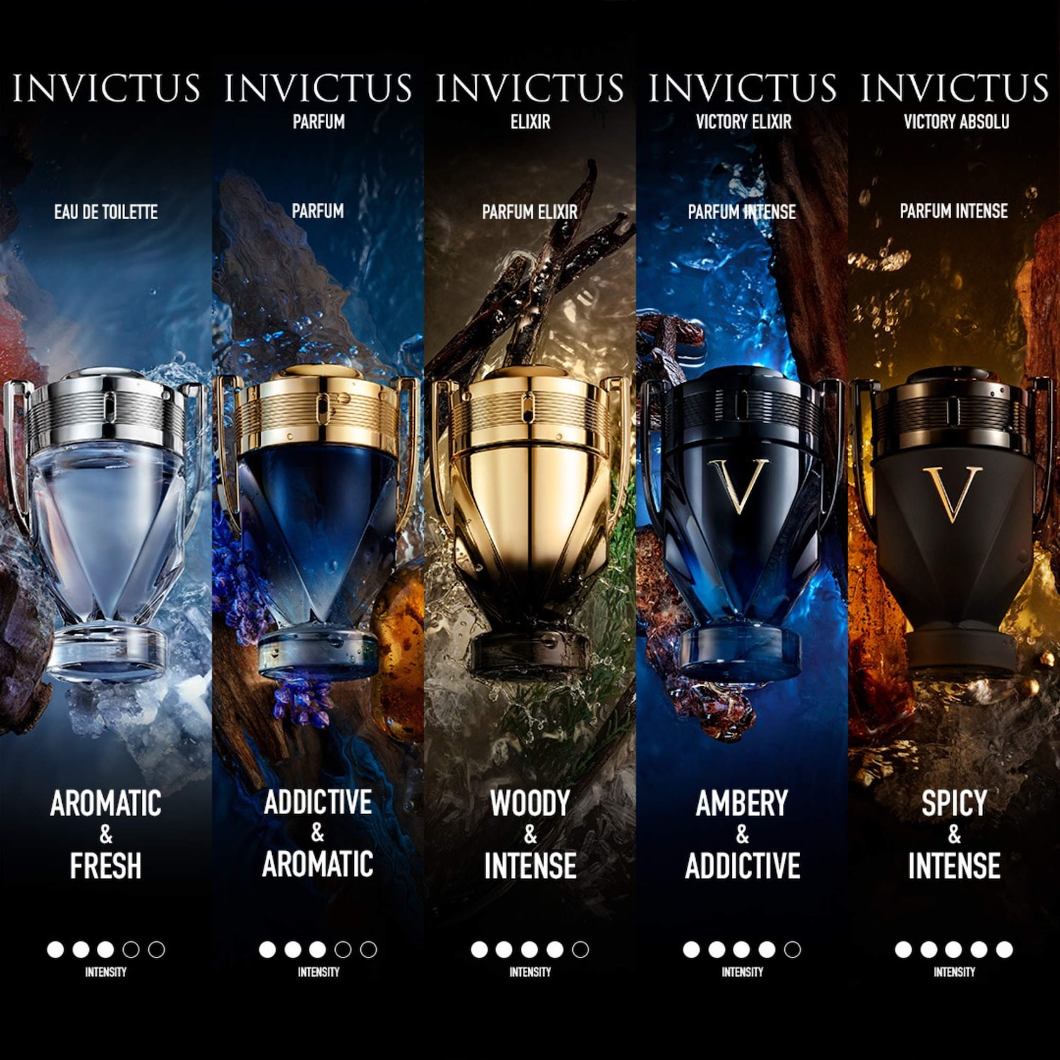 Invictus Elixir Parfum Elixir with Vanilla - Rabanne | Sephora