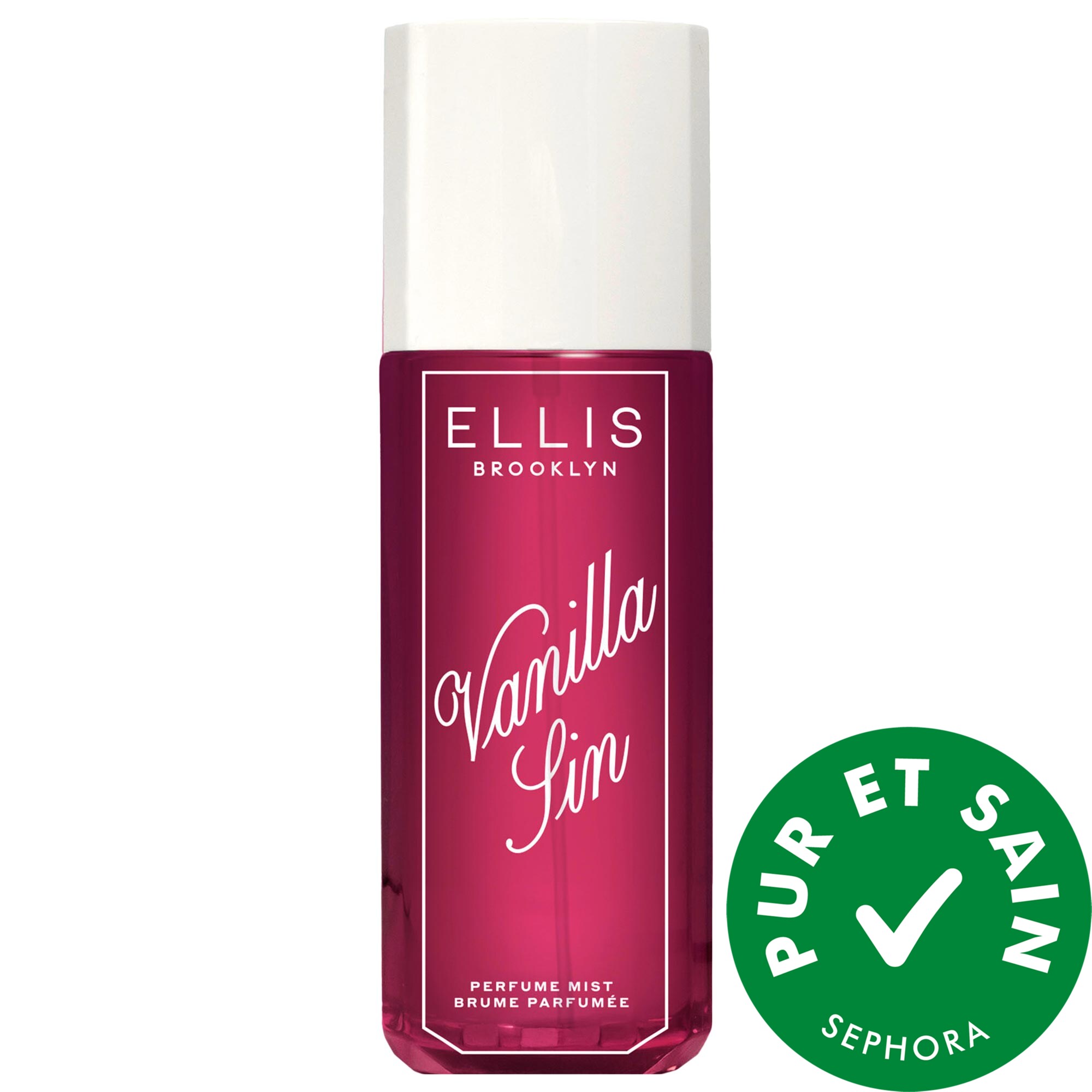 Ellis Brooklyn Brume parfumée pour le corps et les cheveux VANILLA SIN 8.1 oz/240ml
