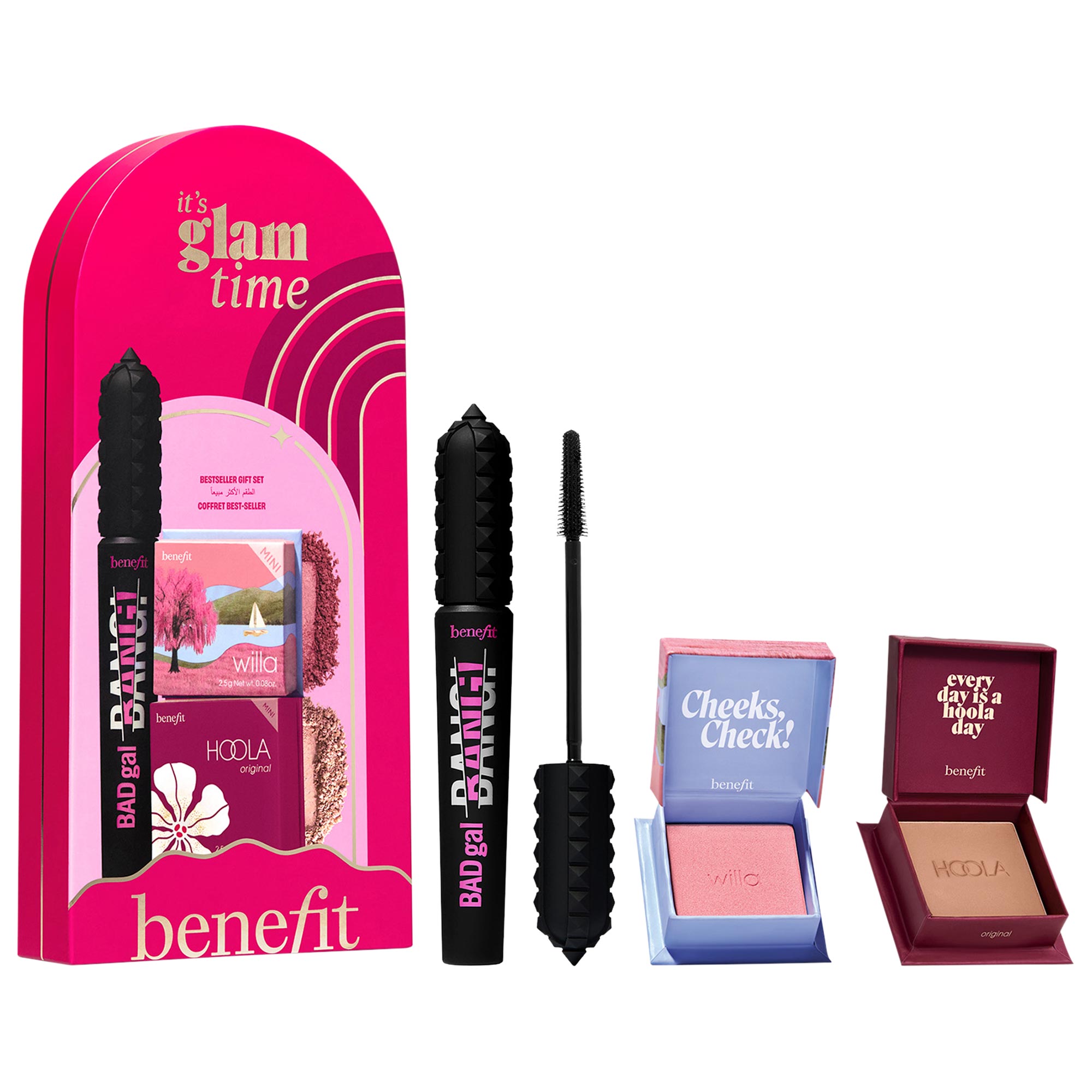 新品　benefit メイクアップセット It's Glam Time Trio Makeup Gift Set - Benefit Cosmetics | Sephora