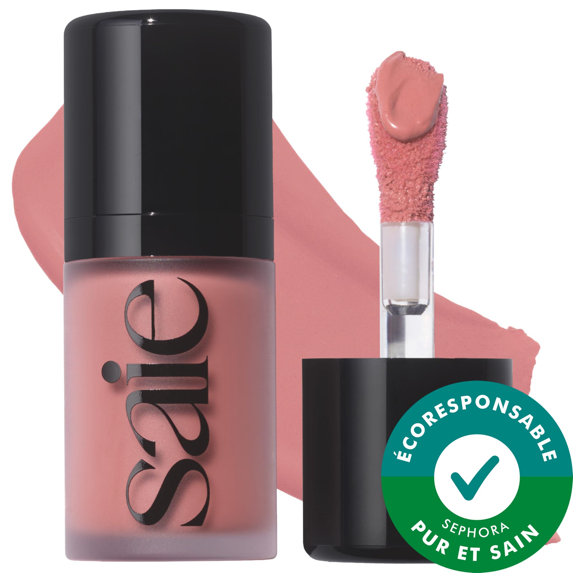 Saie Fard à joues crème liquide Dew Blush 0.2 oz/7 mL