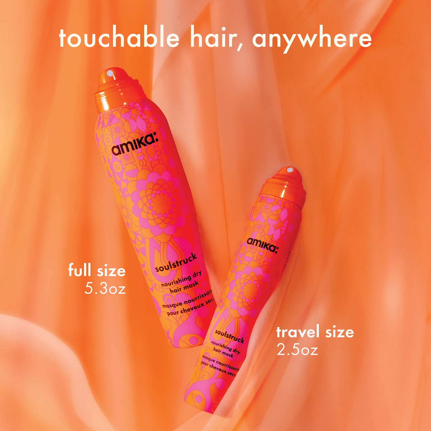 Mini Soulstruck Nourishing Dry Hair Treatment Mask - amika | Sephora