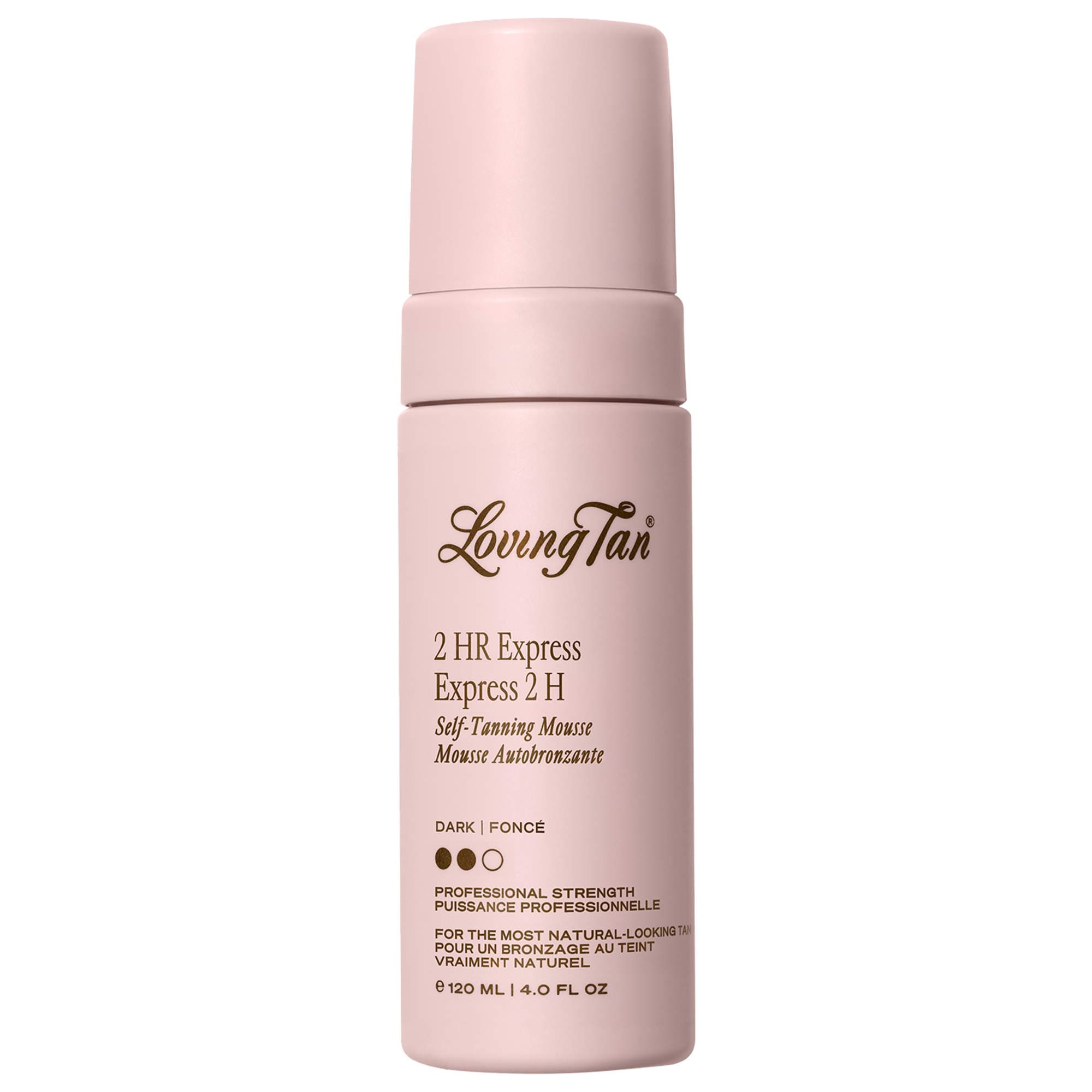 Loving Tan 2 HR Express Self-Tanning Mousse 4 oz/120 ml 