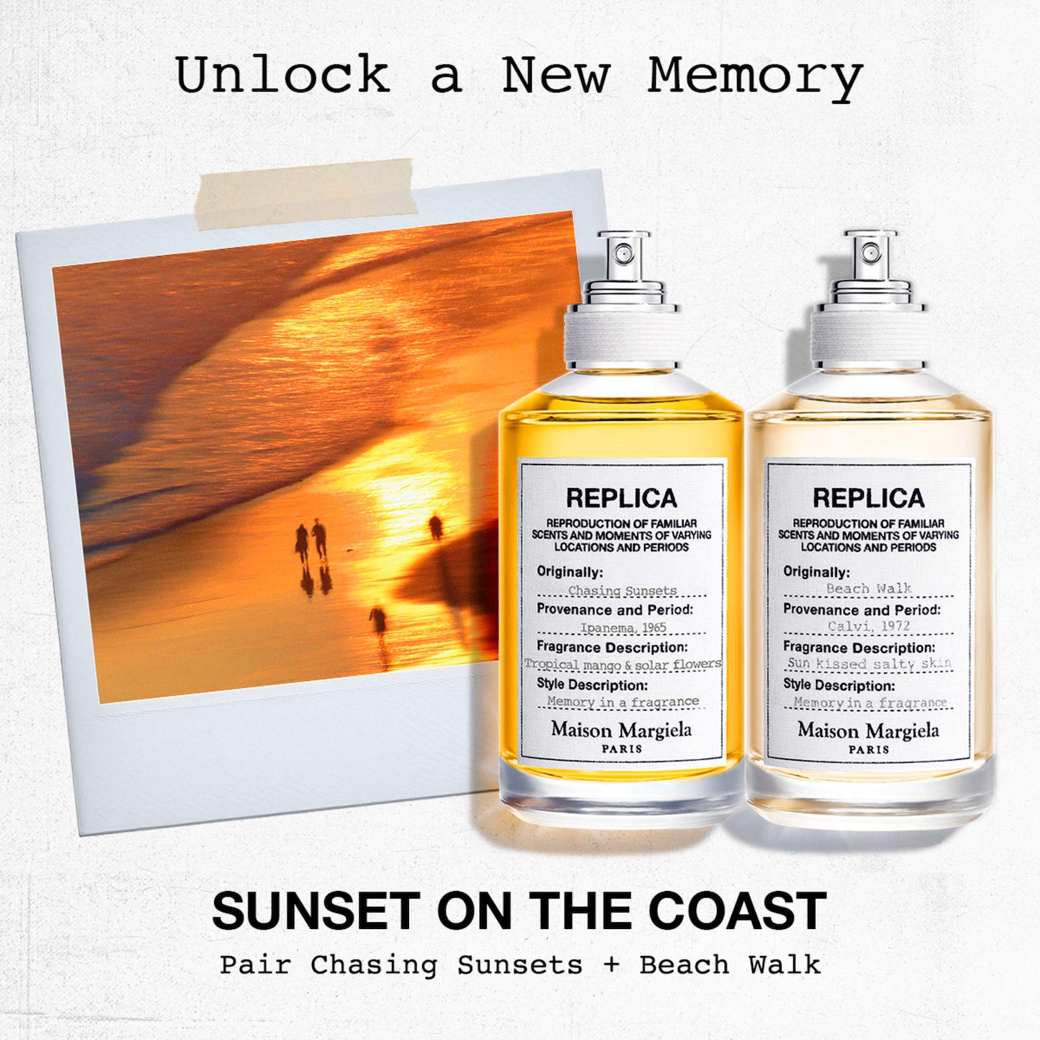 REPLICA' Chasing Sunsets Eau de Toilette with Mango and Sandalwood