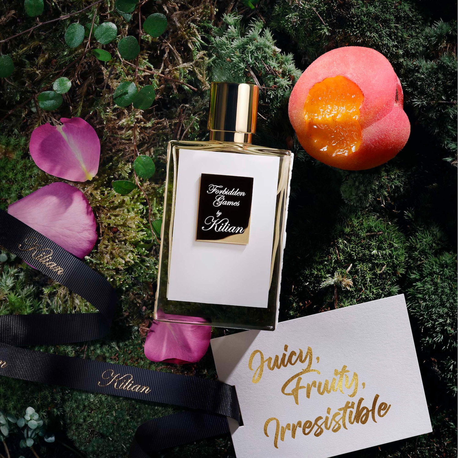 Forbidden Games Eau de Parfum Travel Spray with Honey & Peach
