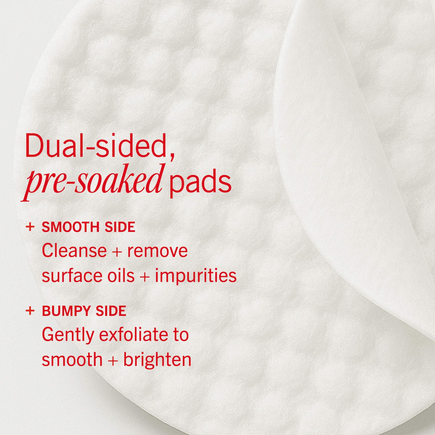 Brighten + Glow Facial Radiance Pads with Glycolic + Lactic Acids 