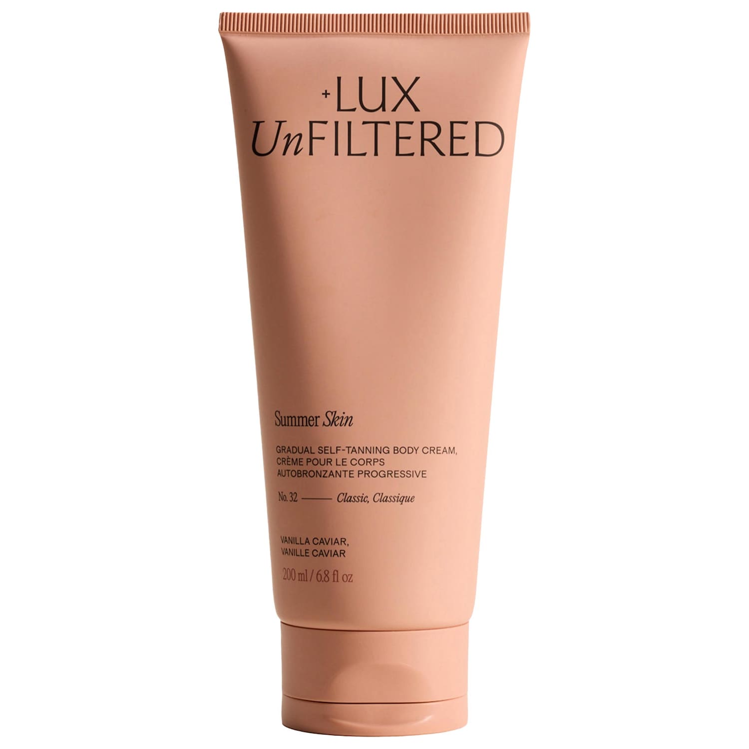 Крем для тела для постепенного автозагара Lux Unfiltered Summer Skin, Vanilla Caviar — фото 1