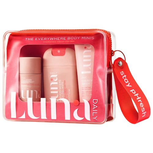 Дорожный набор из 3 мини-средств для тела Luna Daily The Hydrating Everywhere