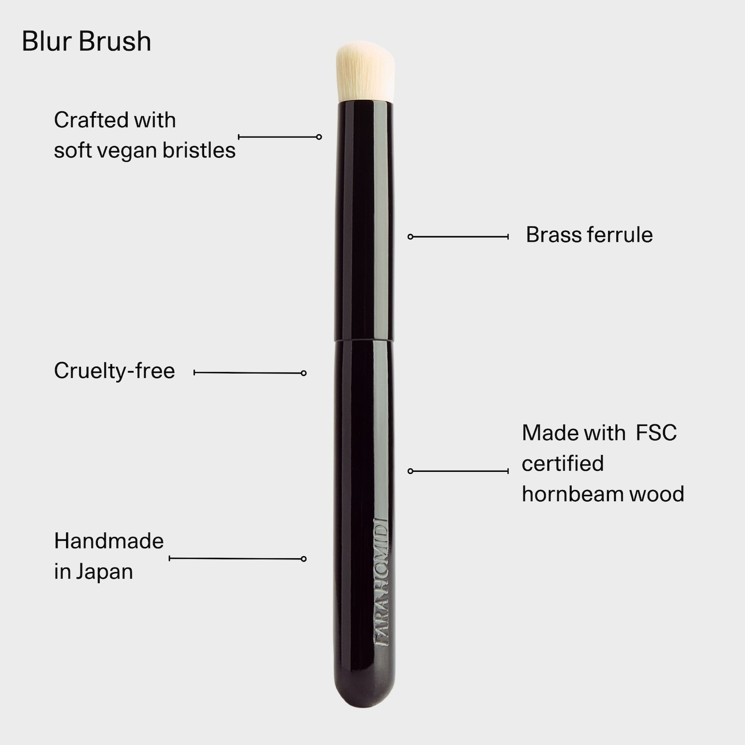Fara Homidi Blur Eyeshadow Brush - Thumbnail 2