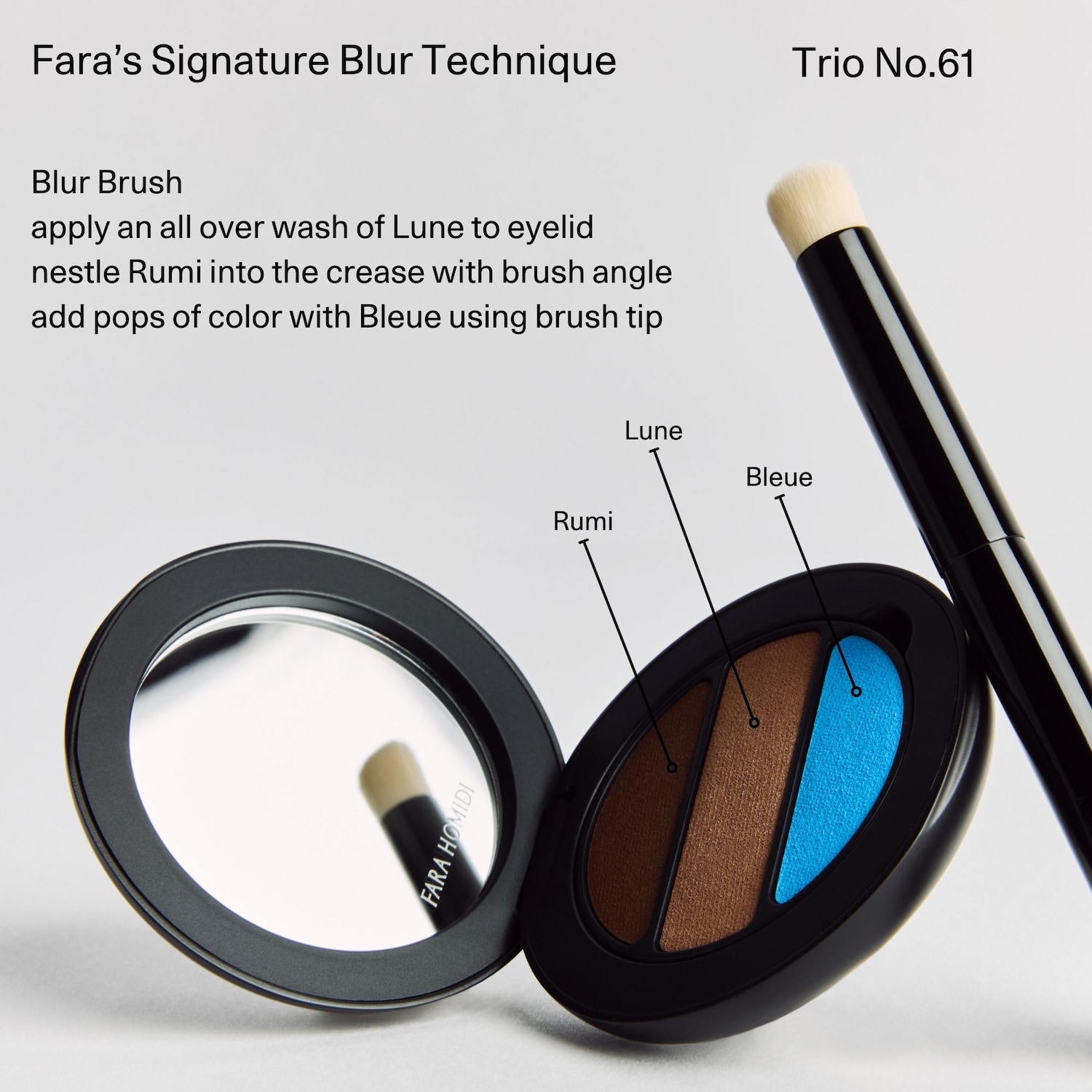 Fara Homidi Blur Eyeshadow Brush - Thumbnail 4