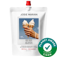JOSIE MARAN - Vanilla Vibezzz - Hydrating + Cleansing Argan Refillable Body Wash