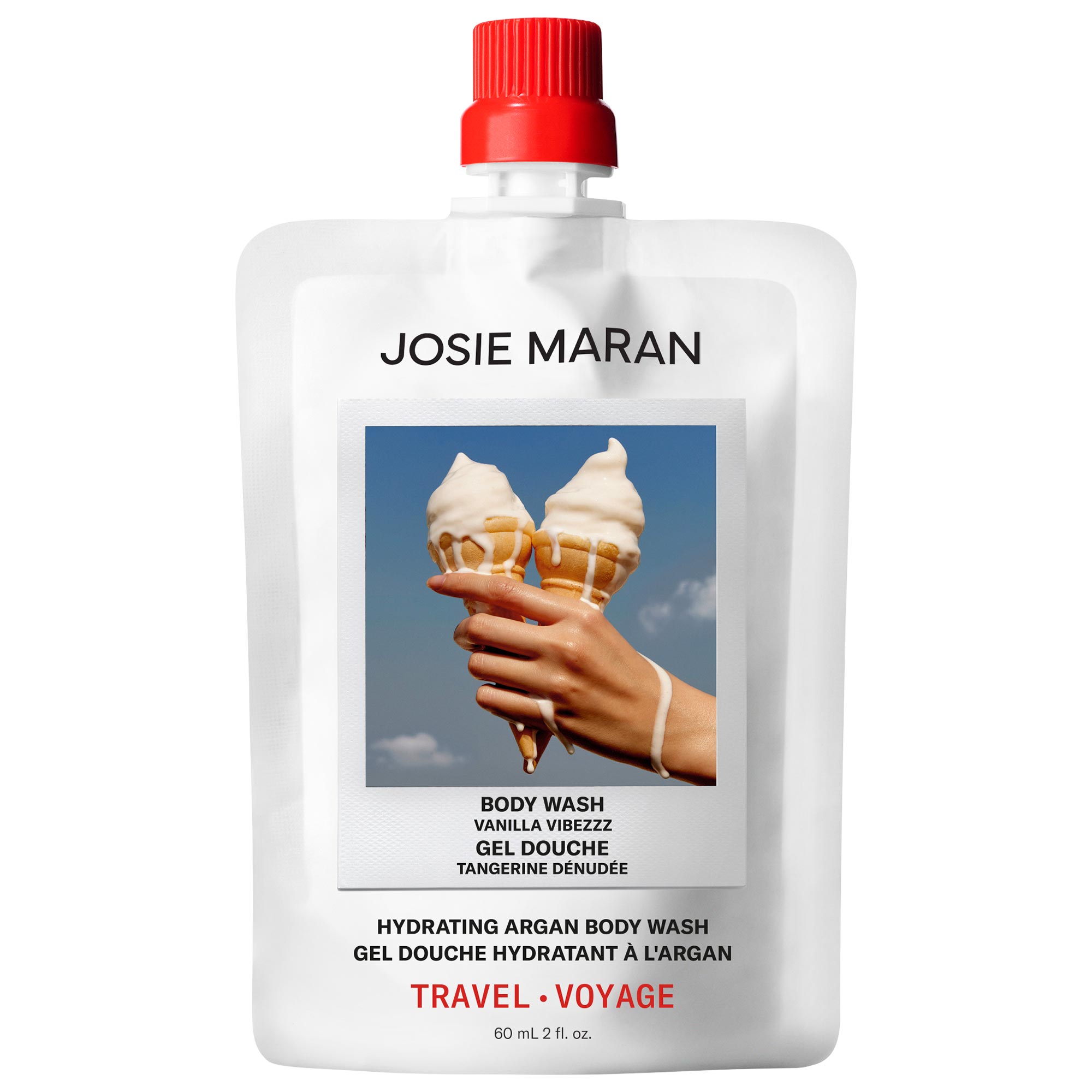 Mini Vanilla Vibezzz - Hydrating + Cleansing Argan Refillable Body