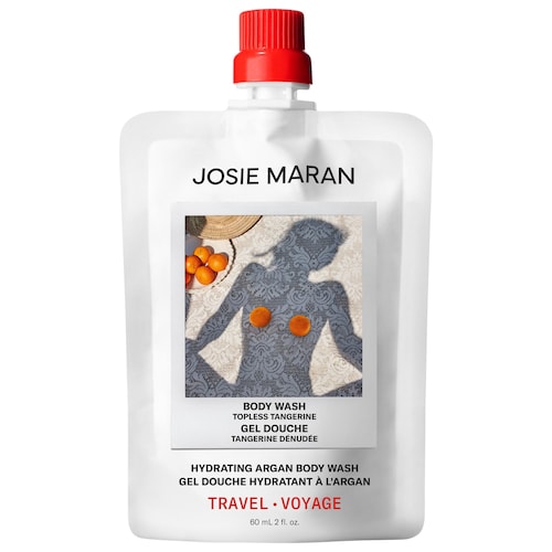 Мини-гель для душа Josie Maran Topless Tangerine с аргановым маслом, сменный блок