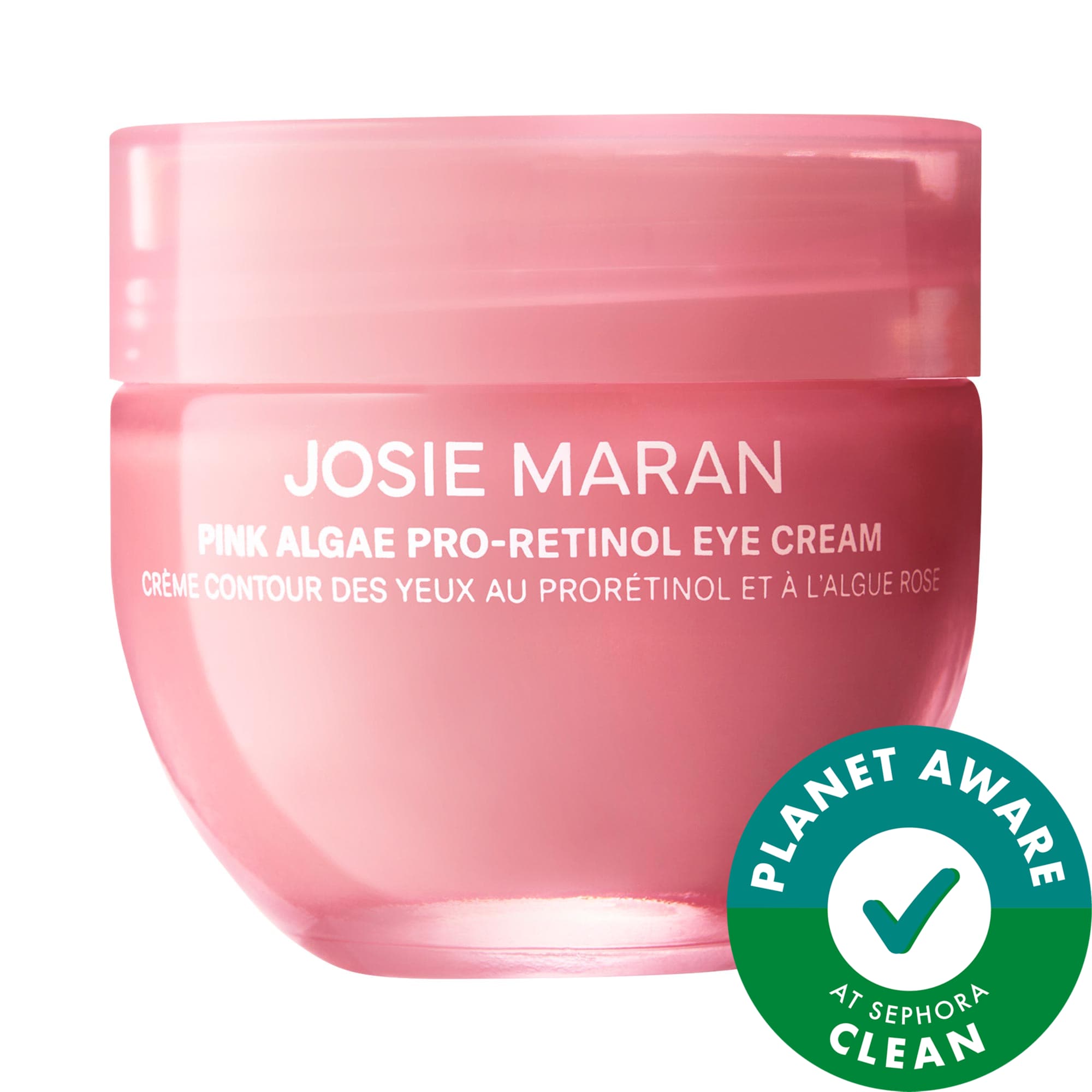 JOSIE MARAN Pink Algae Pro-Retinol Brightening + Firming Eye Cream 0.5 oz/15 mL