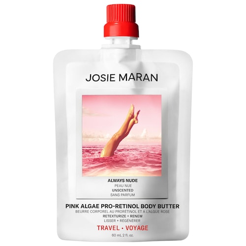 Баттер для тела с про-ретинолом Josie Maran Pink Algae против старения и кератоза