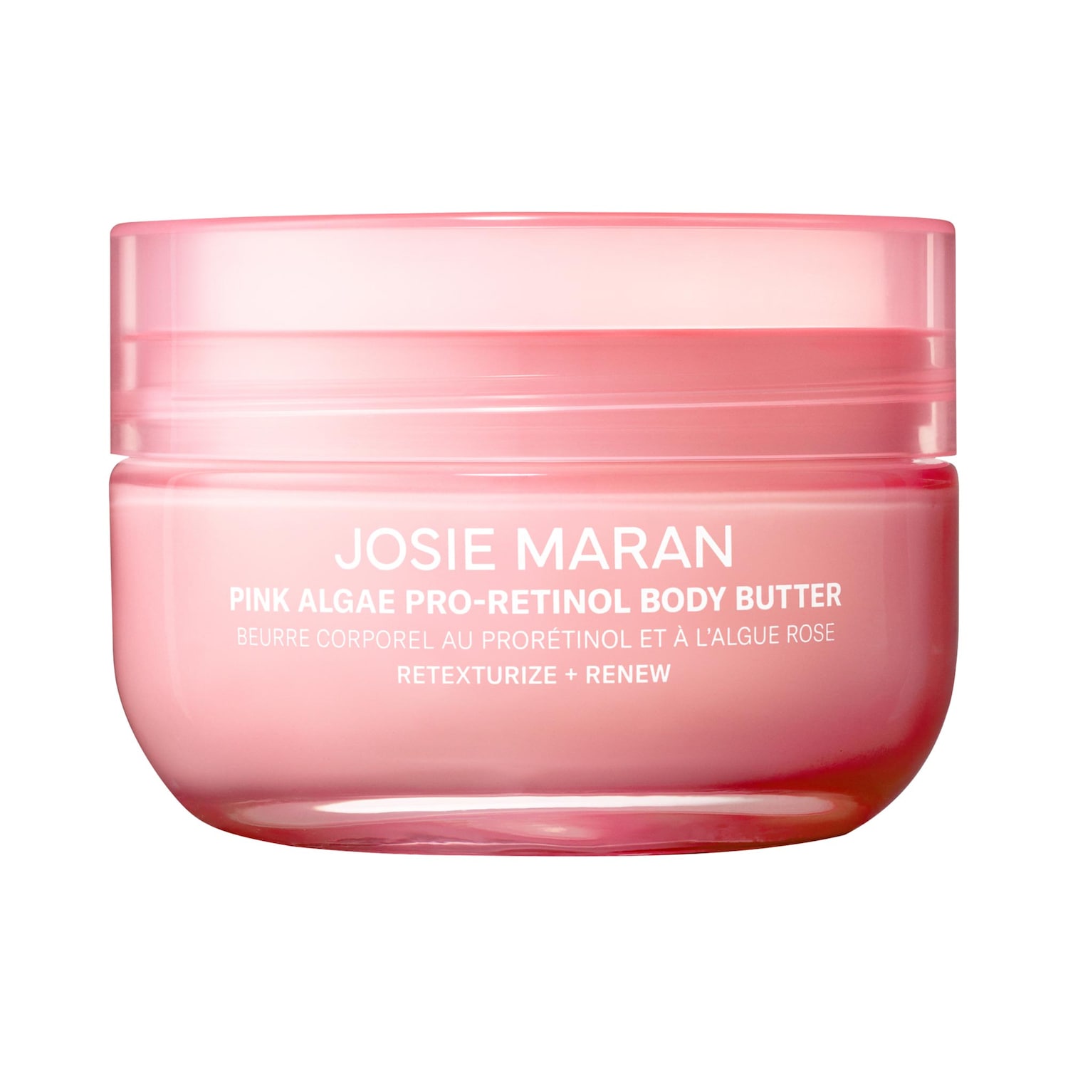 Баттер для тела с про-ретинолом Josie Maran Pink Algae против старения и кератоза — фото 2