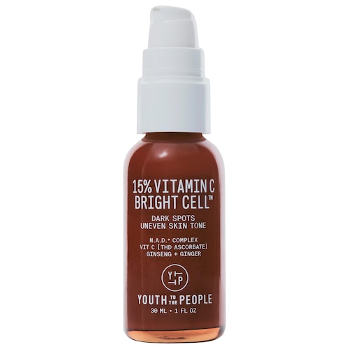 Сыворотка с 15% витамина C Youth To The People Bright Cell с комплексом N.A.D+