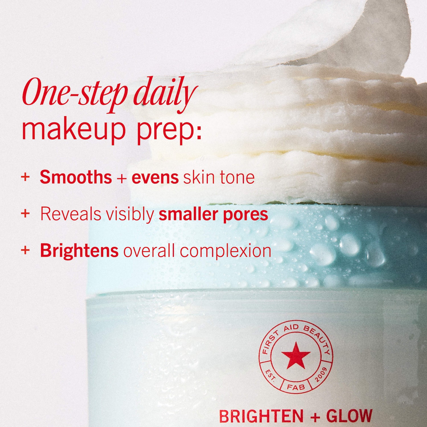 Brighten + Glow Facial Radiance Pads with Glycolic Lactic Acids