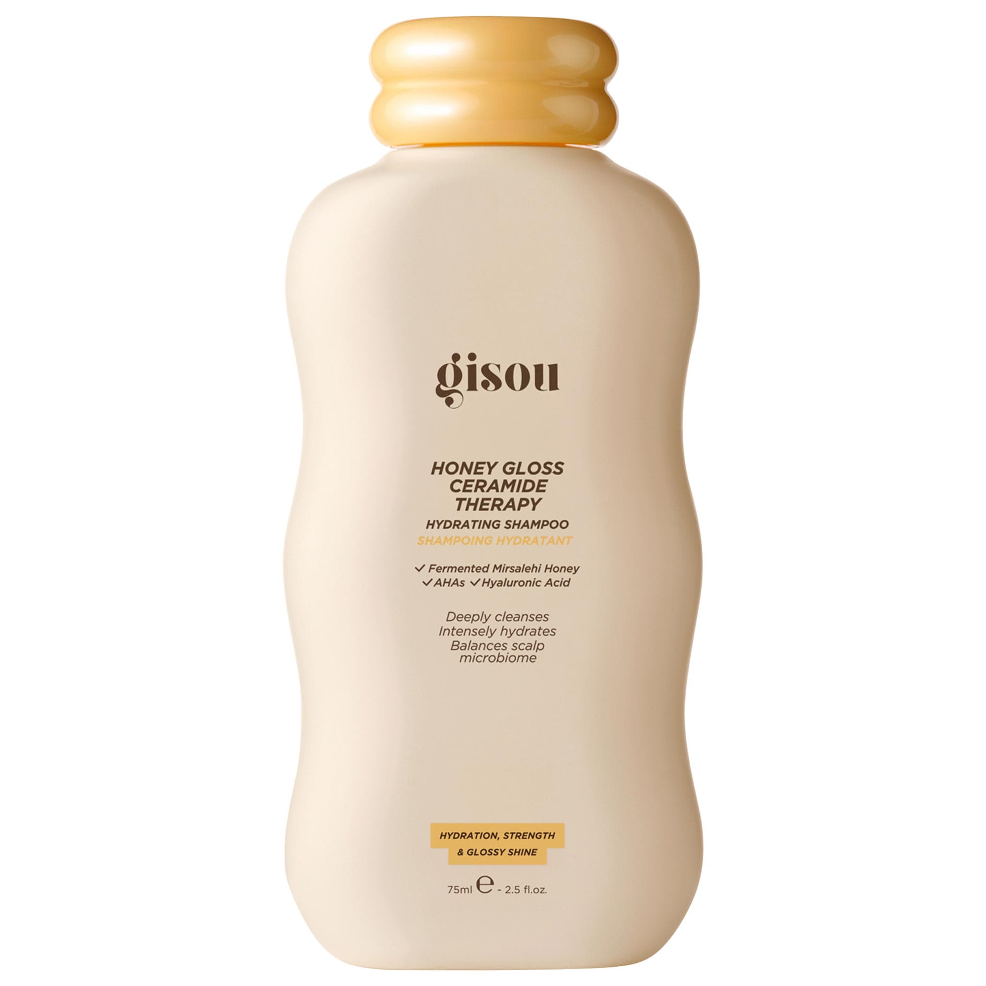 Увлажняющий шампунь Gisou Honey Gloss Ceramide Therapy
